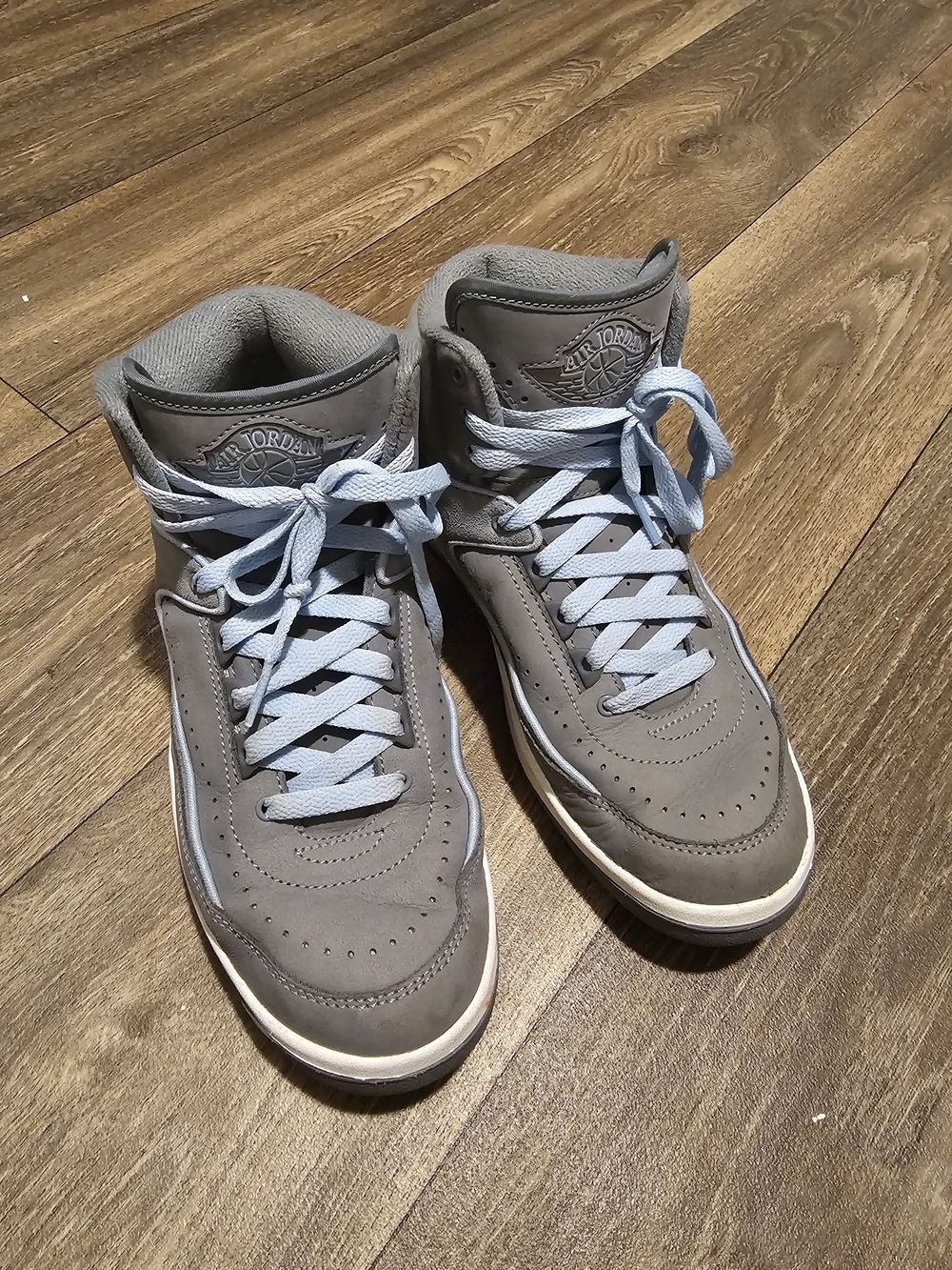 Jordan Women's Mid-Top Sneakers in Gray